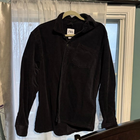 Zara Corduroy Button up - Picture 1 of 3